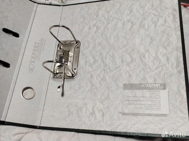 Папка регистратор с арочным механизмом