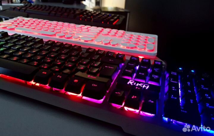 Комплекты, клавиатуры, мышки для игр и работы