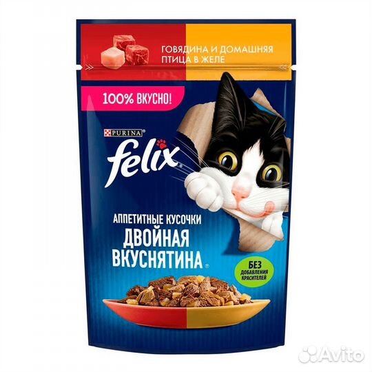 Корм для кошек Felix