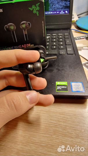 Наушники Razer hammerhead true wireless