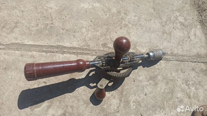 Дрель ручная. СССР. Малая