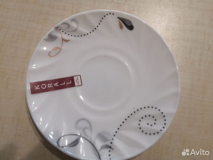 Набор чайных пар 6/12 новый