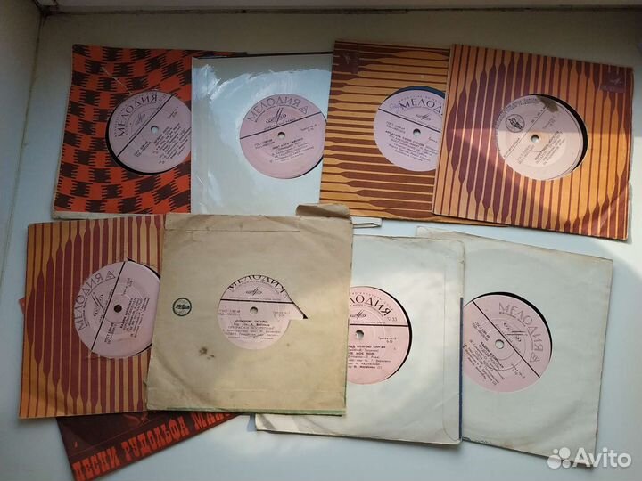 Виниловые пластинки СССР