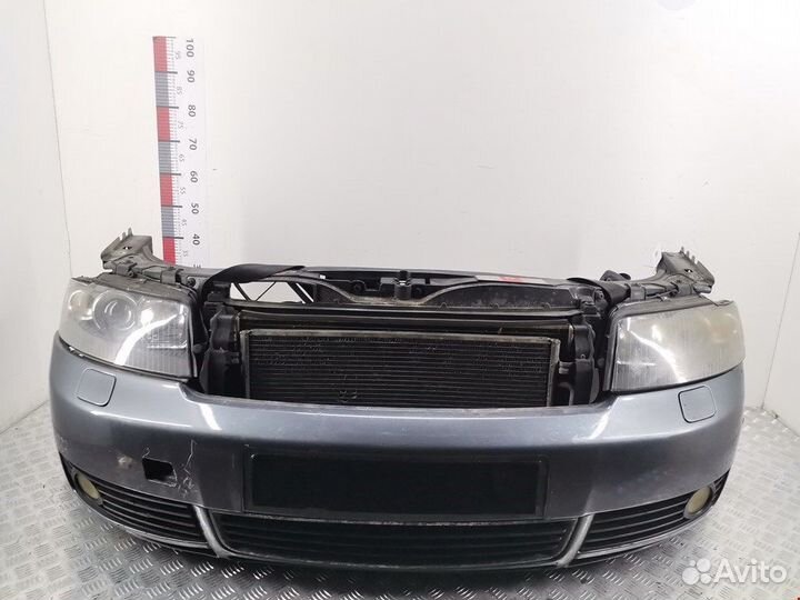 Бампер (ноускат) для Audi A4 B6 R0B2B3F21K1V1