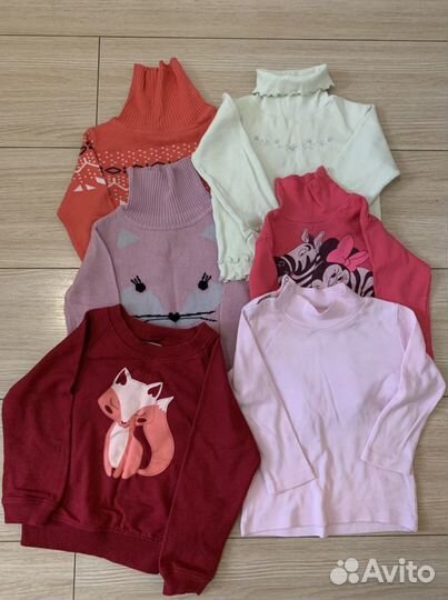 Пакет одежды на девочку от 1-2 лет