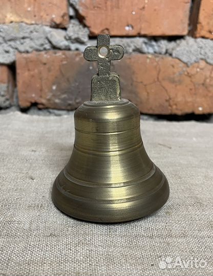 Колокольчик бронзовый литьё