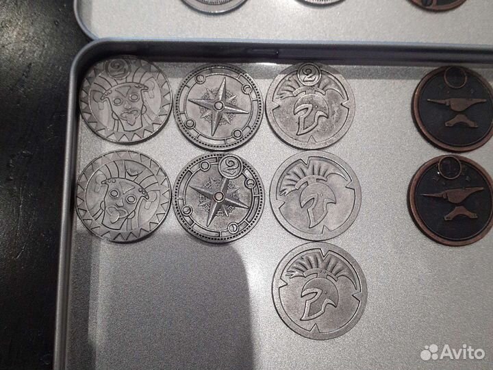 Монеты жетоны сокровища пятерочки