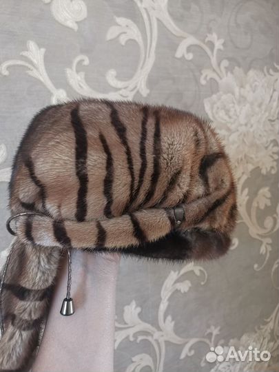 Шапка норковая женская бу