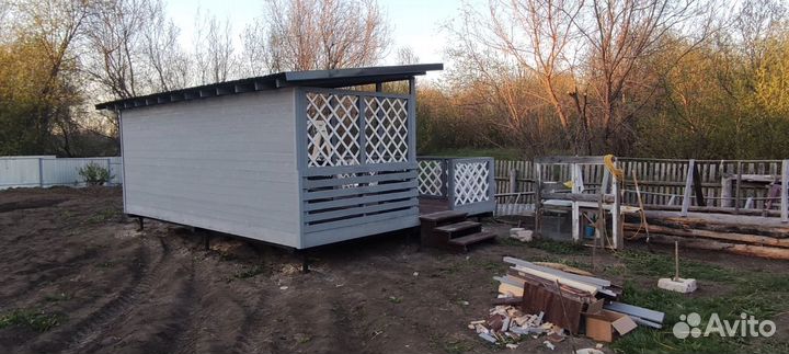 Беседка за неделю