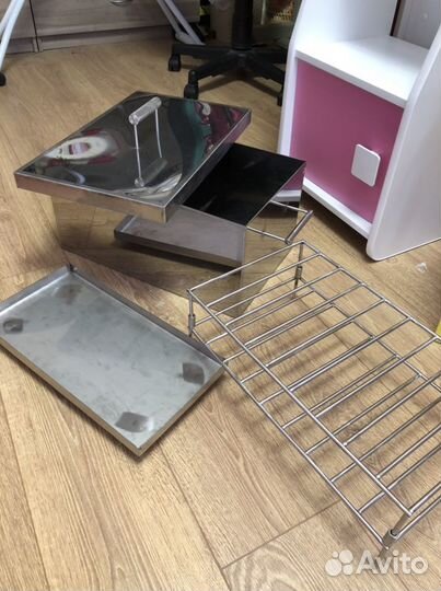 Коптилка горячего копчения