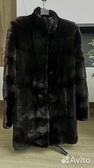 Шуба норковая Black nafa