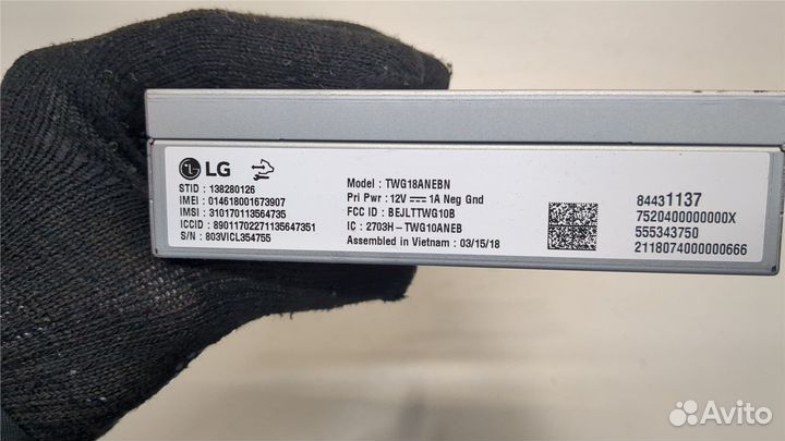 Блок управления интерфейсом Chevrolet Trax 2016, 2