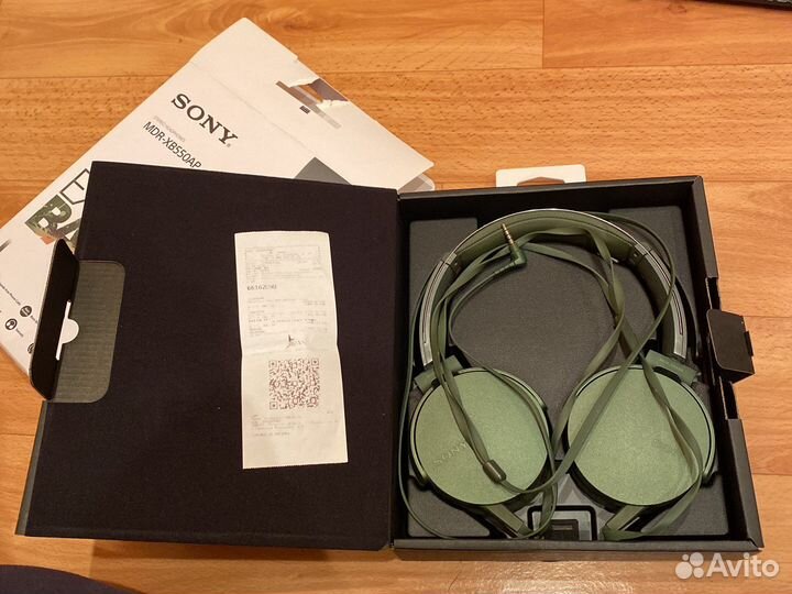 Наушники sony mdr-xb550ap