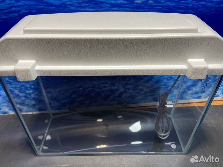 Аквариум25 литров с пластиковой крышкой