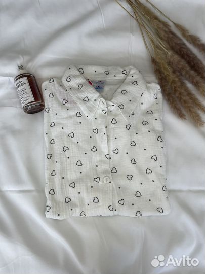 Халат муслиновый женский