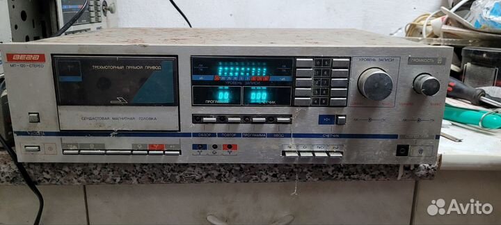 Кассетная дека вега 120