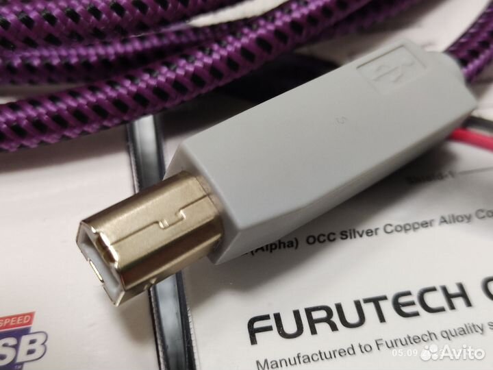 USB A B Furutech gt2pro 1.8метра