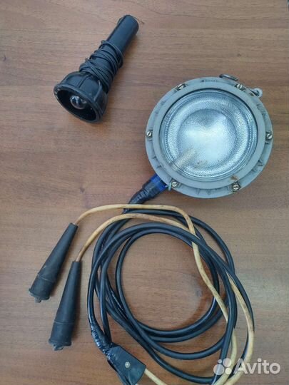 Лампа переноска СССР псг-45, лп-1