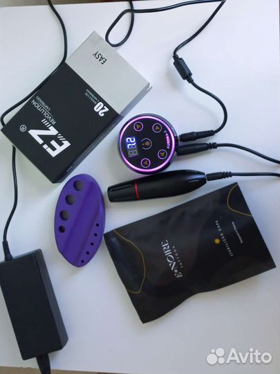 Машинка для перманента mast с блоком питания