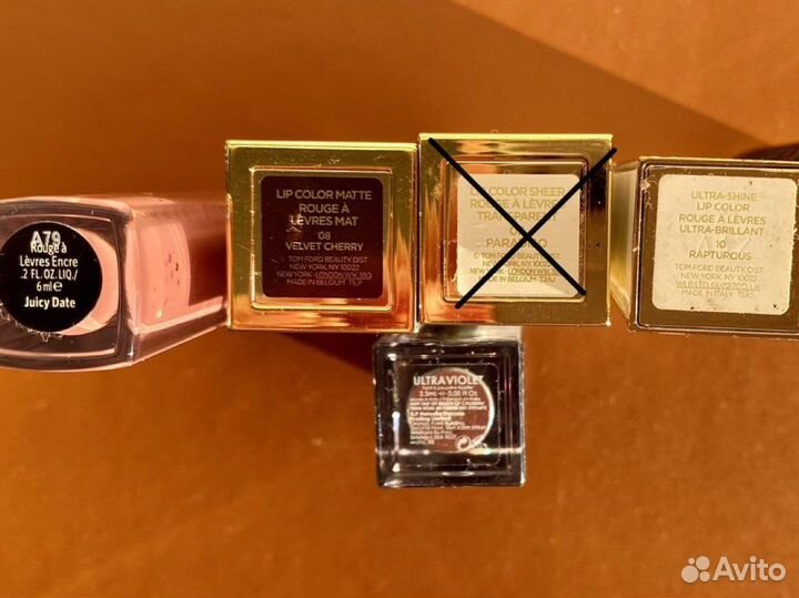 Косметика Natasha Denona, Pat McGrath, Tom Ford