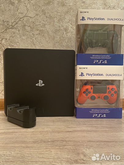 Sony PS4 slim + 140 игр