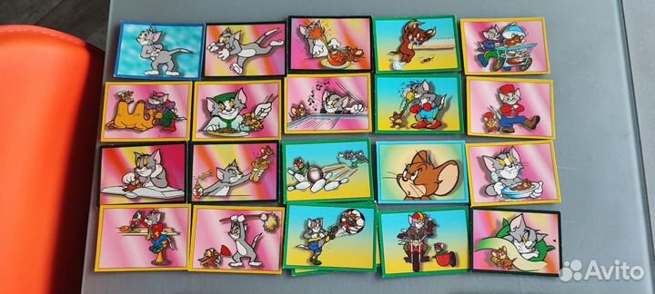 Карточки Том и Джерри
