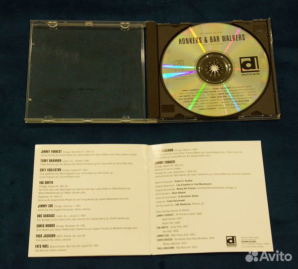 CD Honkers & Bar Walkers Volume One