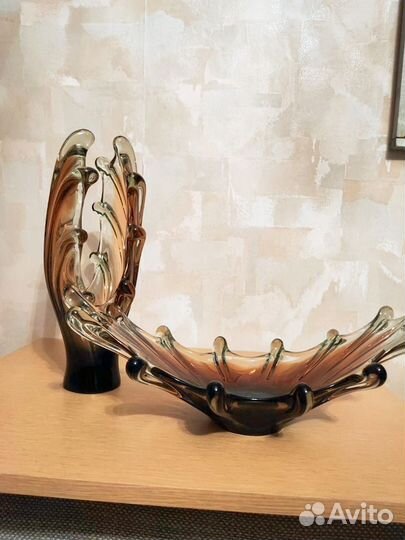 Вазы Гутное стекло