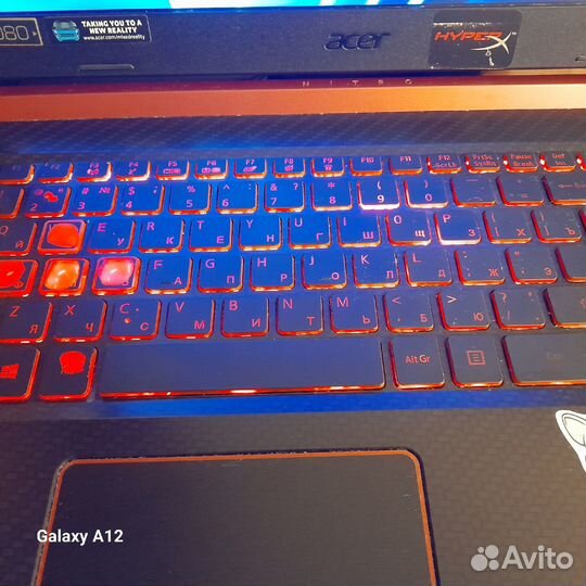 Игровой ноутбук acer nitro 5 an515 52