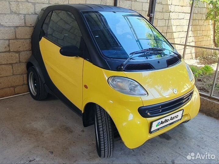 Smart Fortwo 0.6 AMT, 2000, 250 000 км