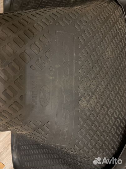 Коврик в багажник для Solaris