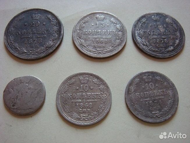 Серебряные монеты Империи