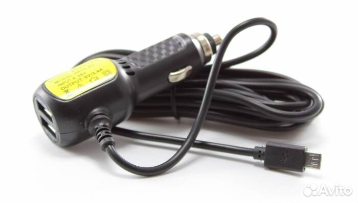 Кабель питания в прикуриватель micro USB M-79 (3м