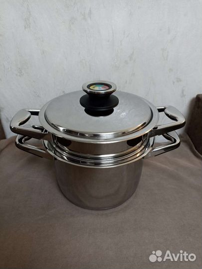 Кастрюля 3,7л d20 + пароварка Zepter