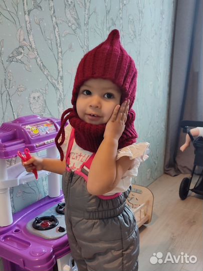 Комплект шапка и снуд 48 50