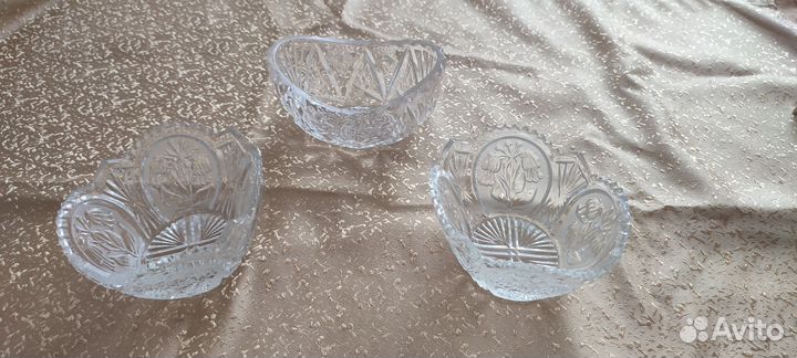 Хрустальная конфетница