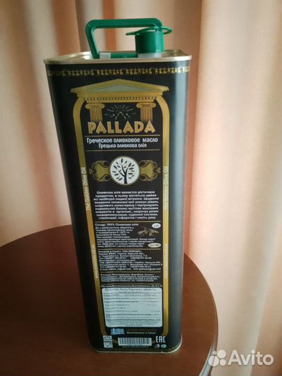 Канистра 5 л из-под оливкового масла