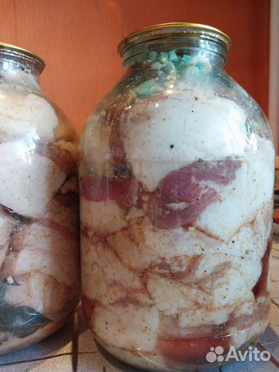 Сало соленое домашнее