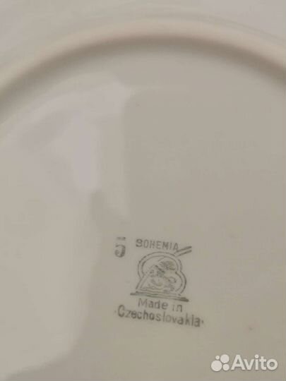 Тарелки чехословакия. Богиема