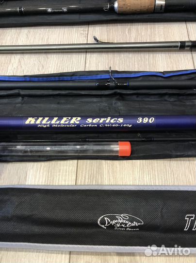 Спининг с катушкой бу