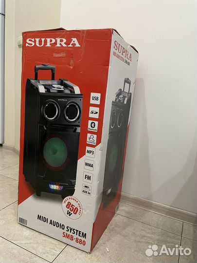 Bluetooth колонка Supra