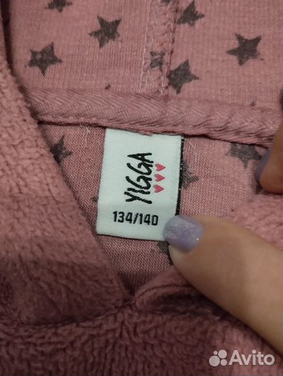 Толстовка для девочки 134 140