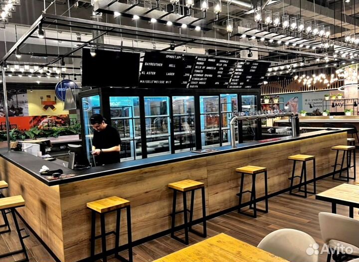 Барная стойка для фудкорта
