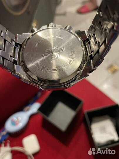 Часы casio edifice EFR-539BK-1A2