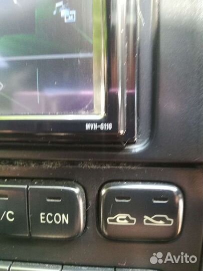 Магнитола 2 din pioneer бу модель MVH-G110