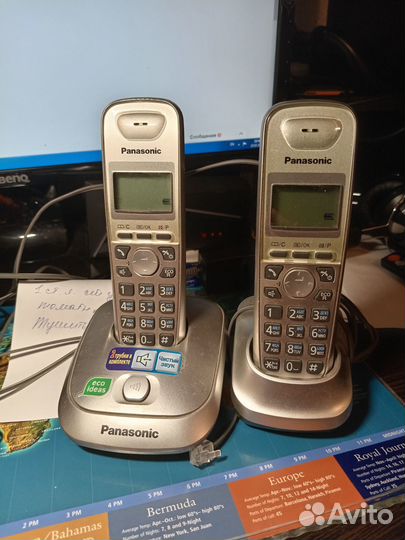 Panasonic KX-TG2511RU+трубка Panasonic pncl1010