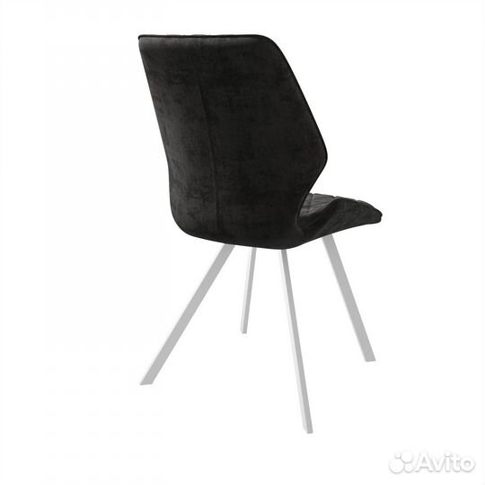 Стул rafael белый/велюр black LUX mr24