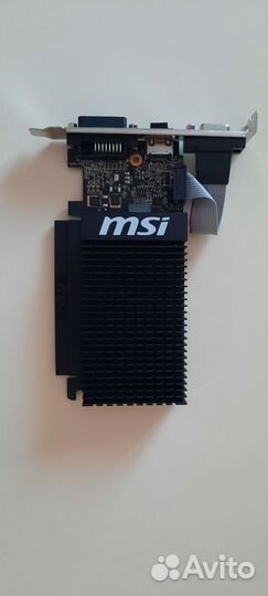Видеокарта MSI geforce GT 710 Silent LP