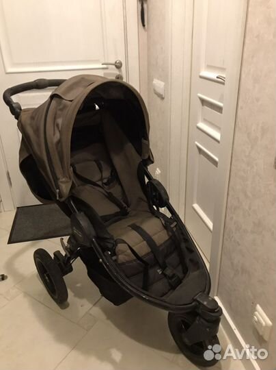 Коляска Britax b-motion 3+ спальный блок +адаптеры