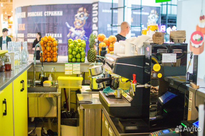 Готовый островок кофейня с оборудованием 10 кв.м